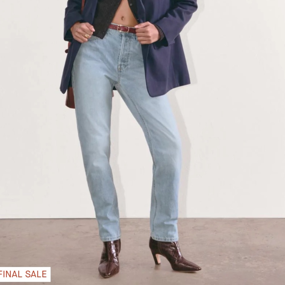 Everlane The Cheeky Jean Crop in size 29